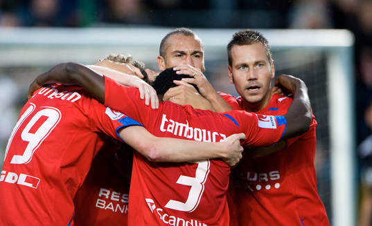 Blickar uppåt i tabellen, veteranerna Henrik Larsson och
