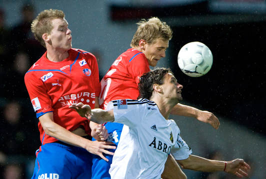 Helsingborgs mittbackar Marcus Nilsson och Joel Ekstrand