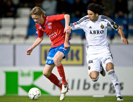 Rasmus Jönsson, Helsingborg och Jorge Ortiz, AIK