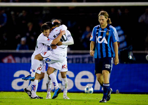 Sebastian Johansson, Marcus Olsson och Anel Raskaj,