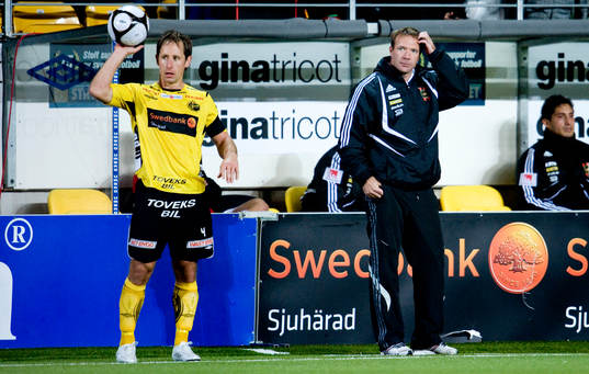 Johan Karlsson, Elfsborg, Kim Bergstrand, tränare