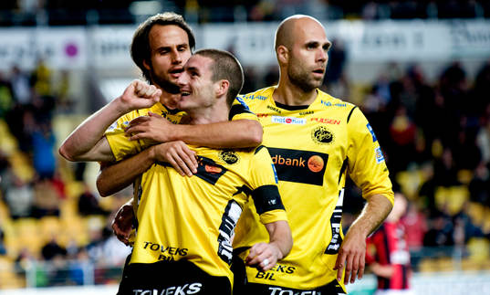 James Keene, Helgi Danielsson, Elfsborg, jubel