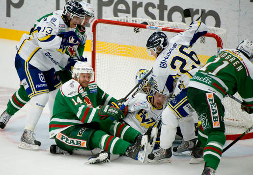 Oscar Sundh, Janne Niinimaa och Simon Önerud, Hv71 och