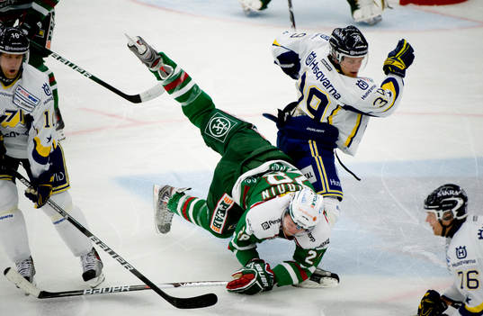 Eric Beaudoin, Rögle och Jukka Voutilainen, Hv71