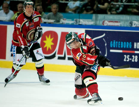 Fredrik Pettersson, Frölunda, gör 3-1