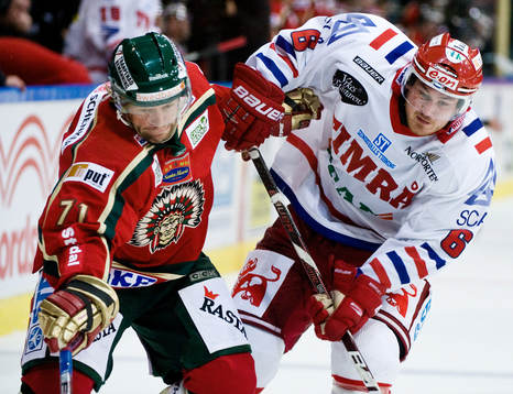 Tomi Kallio, Frölunda. Fredrik Sonntag,  Timrå