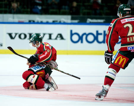 Fredrik Pettersson, Frölunda, gör 3-1