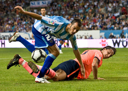 Iban Cuadrado, Malaga och Zlatan Ibrahimovic, Barcelona