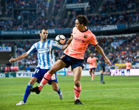 Iban Cuadrado, Malaga och Zlatan Ibrahimovic, Barcelona