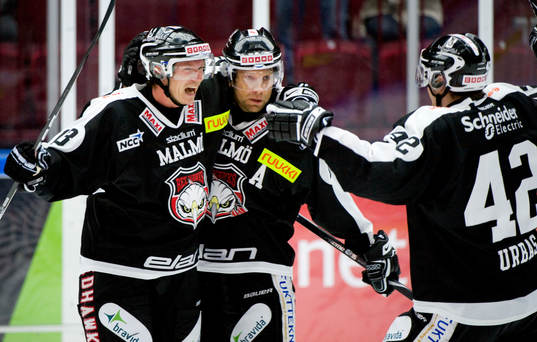 Morten Green, Kim Staal och Jan Urbas, Malmö jubel
