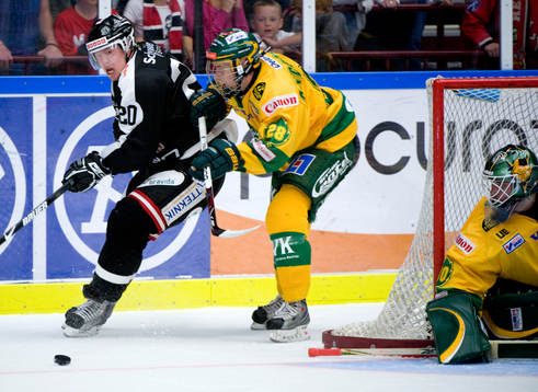 Markus Olsson, Malmö och Jimmy Andersson, Björklöven och