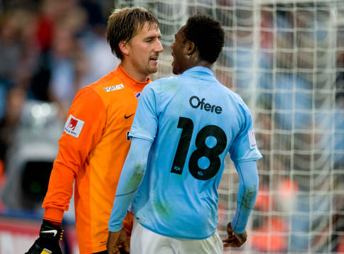 Edward Ofere, Malmö och  Kristoffer Björklund, målvakt