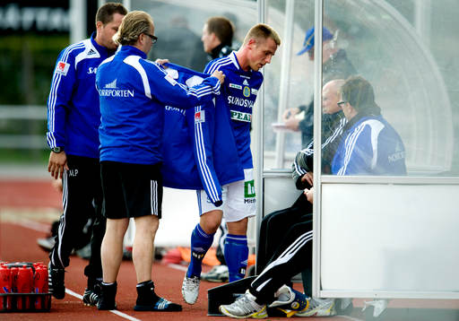 Christian Söderberg, skada