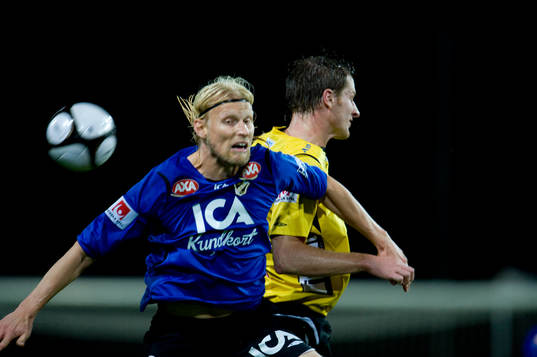 Per Johansson, Halmstad och Daniel Mobaeck, Elfsborg