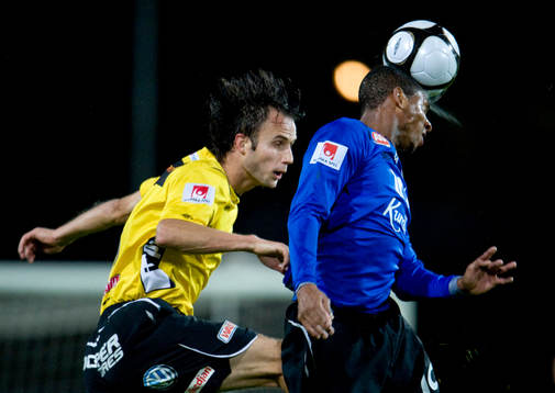 Anselmo Nascimento, Halmstad och Helgi Danielsson, Elfsborg