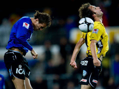 Helgi Danielsson, Elsfborg och Emir Kujovic, Halmstad