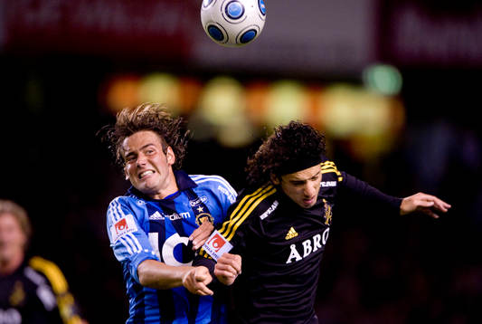 Mikael Dahlberg, Djurgården och Jorge Ortiz, AIK