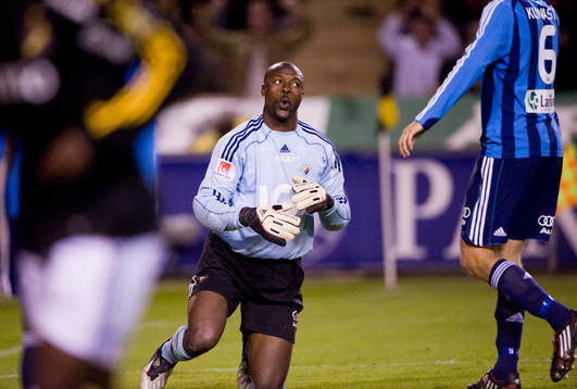 Pa Dembo Touray, målvakt, Djurgården är lite chockad