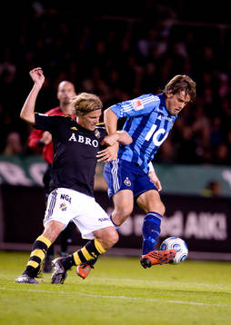 Daniel Tjernström, AIK och Mikael Dahlberg, Djurgården