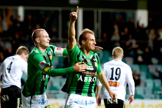 Pär Ericsson, Richard Spong, GAIS jubel