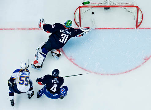 Ishockey, NHL Premiere Challenge, Linköping - St Louis
