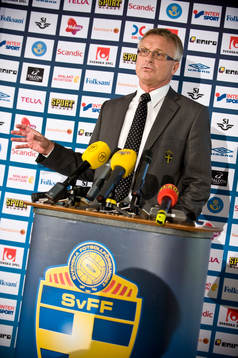 Fotboll, Presskonferens, Svenska Fotbollförbundet, Sverige