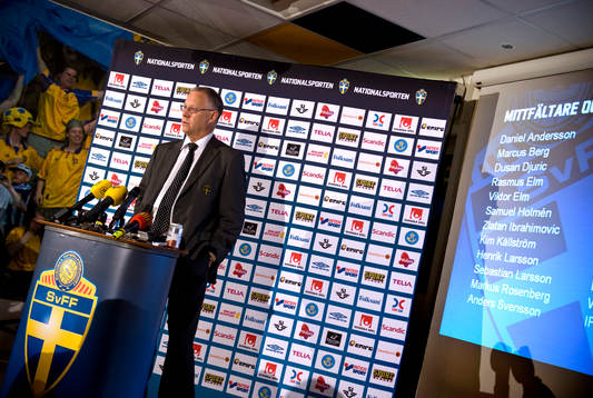 Fotboll, Presskonferens, Svenska Fotbollförbundet, Sverige