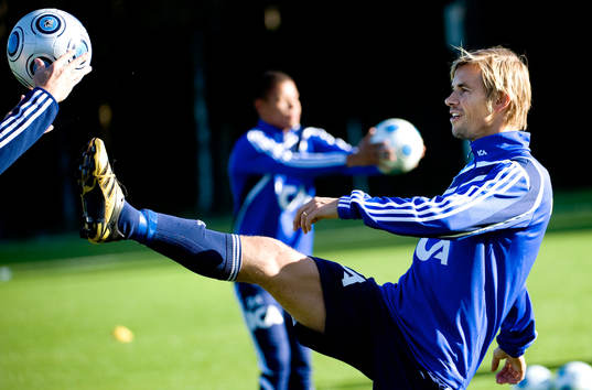 Niclas Alexandersson tränar igen