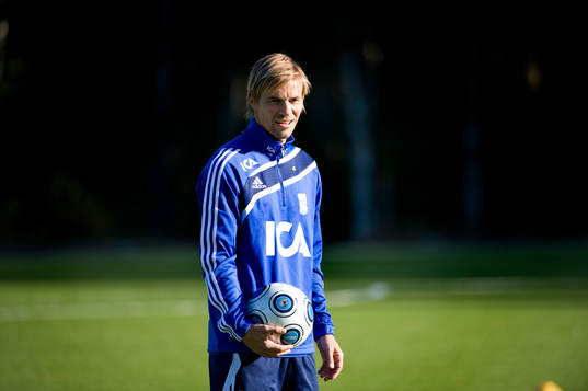 Niclas Alexandersson tränar igen