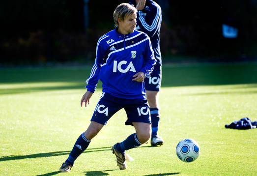 Niclas Alexandersson tränar igen