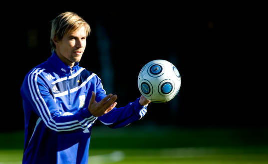 Niclas Alexandersson tränar igen
