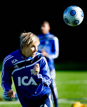 Niclas Alexandersson tränar igen