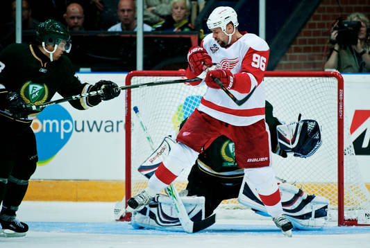 Ishockey, NHL Premiere Challenge, Färjestad - Detroit Red