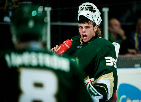 Johan Gustafsson, målvakt, Färjestad