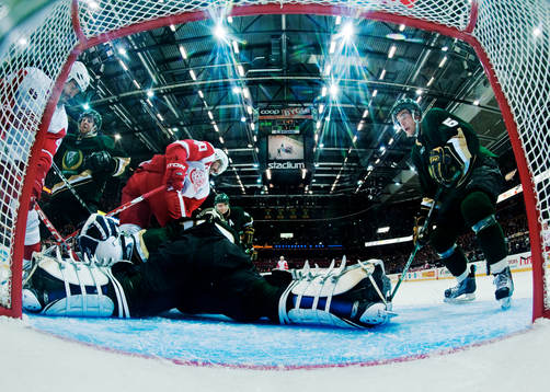Ishockey, NHL Premiere Challenge, Färjestad - Detroit Red