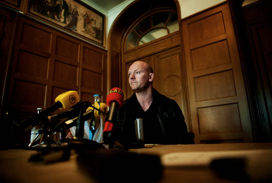 Mats Sundin, presskonferens