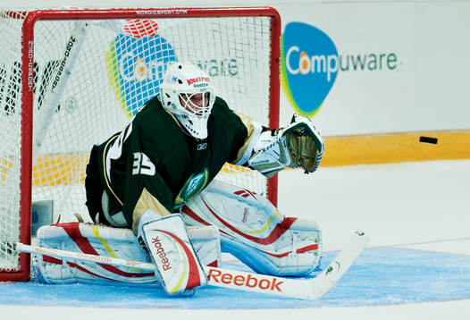 Johan Gustafsson, målvakt, Färjestad