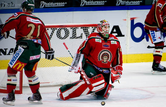 Johan Holmqvist, målvakt, Frölunda, depp