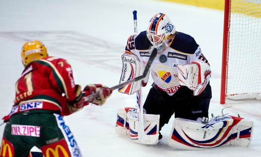 Tomi Kallio, Frölunda skjuter, Stefan Ridderwall,