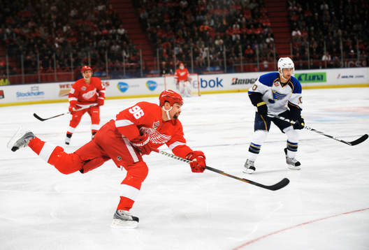 Tomas Holmström, Detroit