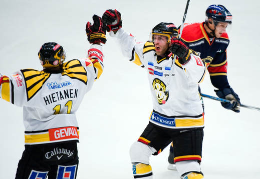 Juuso Hietanen oich Jörgen Sundqvist, Brynäs, jubel