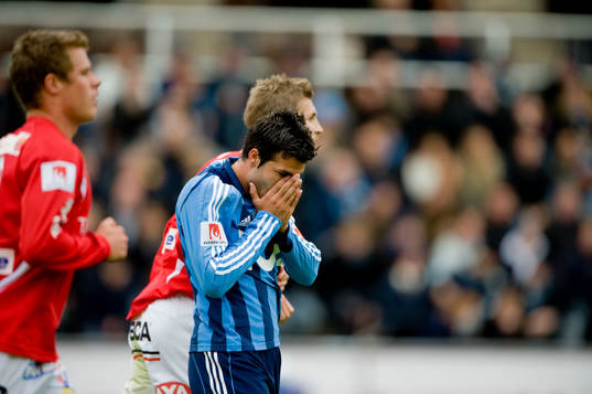 Christer Youssef, Djurgården missar målet, depp,
