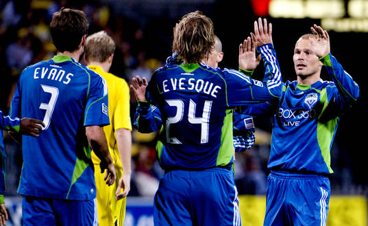 Fredrik Ljungberg, Seattle Sounders, jubel