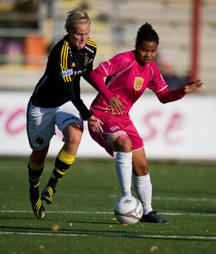 Renata Costa, Ldb och Annica Sjölund, AIK