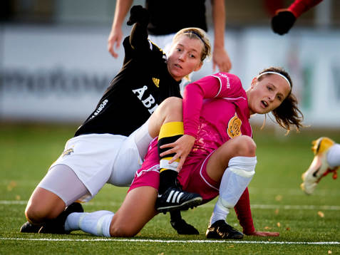 Linda Sembrant, AIK och Josefine Alfsson, Ldb