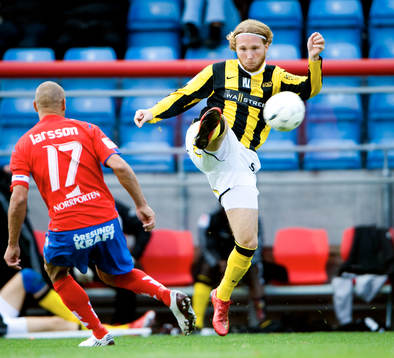 Första sparken för inhopparen Emil Wahlström var mot