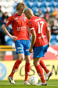 Rasmus Jönsson och Henrik Larsson