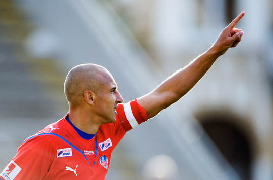 1-0 Henrik Larsson. Jubel
