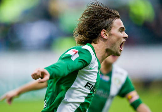 Simon Helg, Hammarby jubel