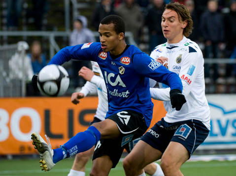 Marcus Olsson, Halmstad och Marcus Hansson, Gefle
